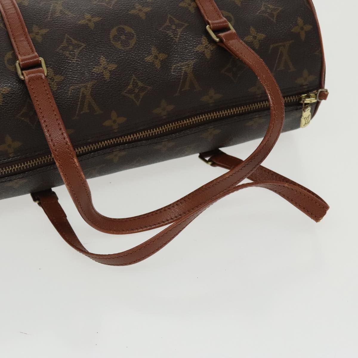 Louis Vuitton Monogram Papillon 30 Hand Bag M 51385 Lv Auth