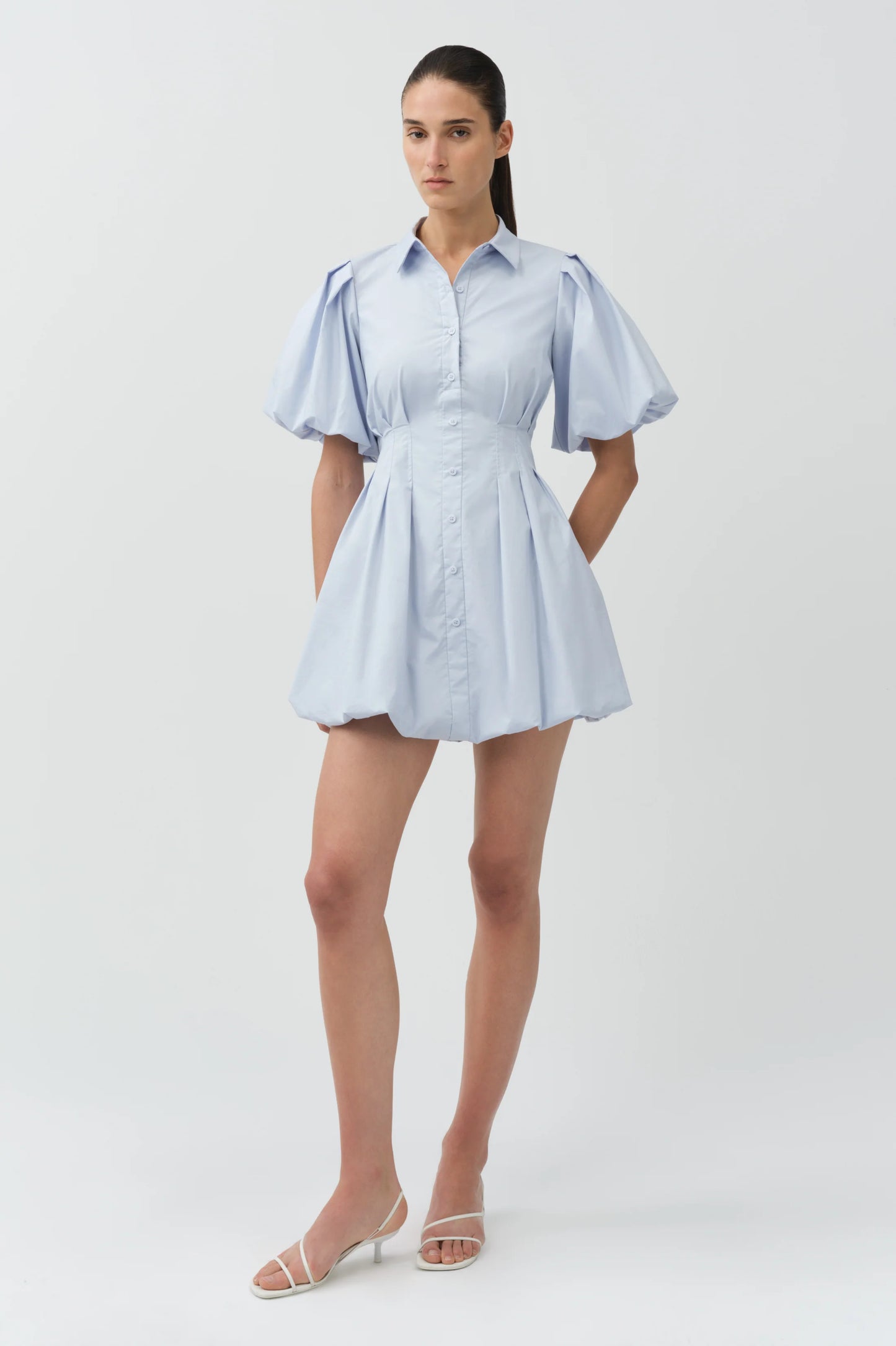 CLEO BALLOON
PINTUCK MINI
DRESS