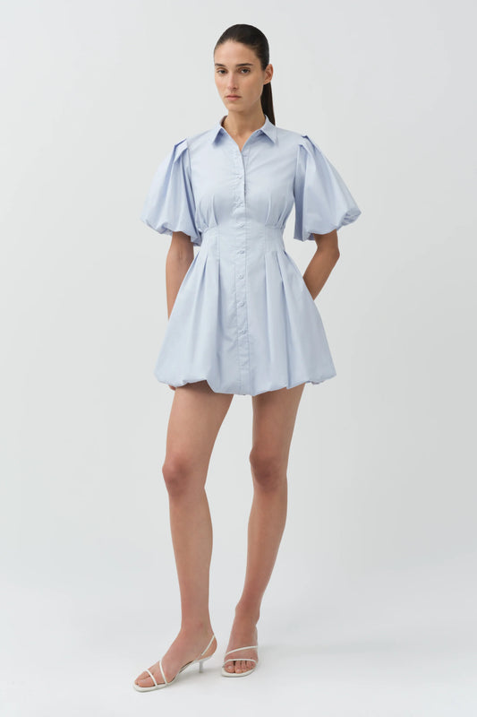 CLEO BALLOON
PINTUCK MINI
DRESS
