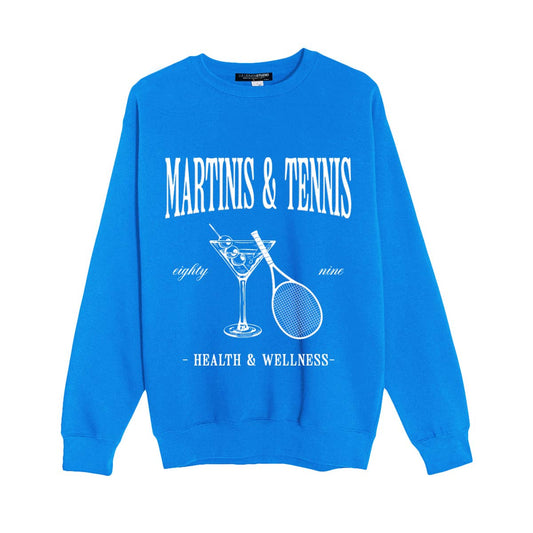 House of Lulu - Martinis & Tennis Sweatshirt