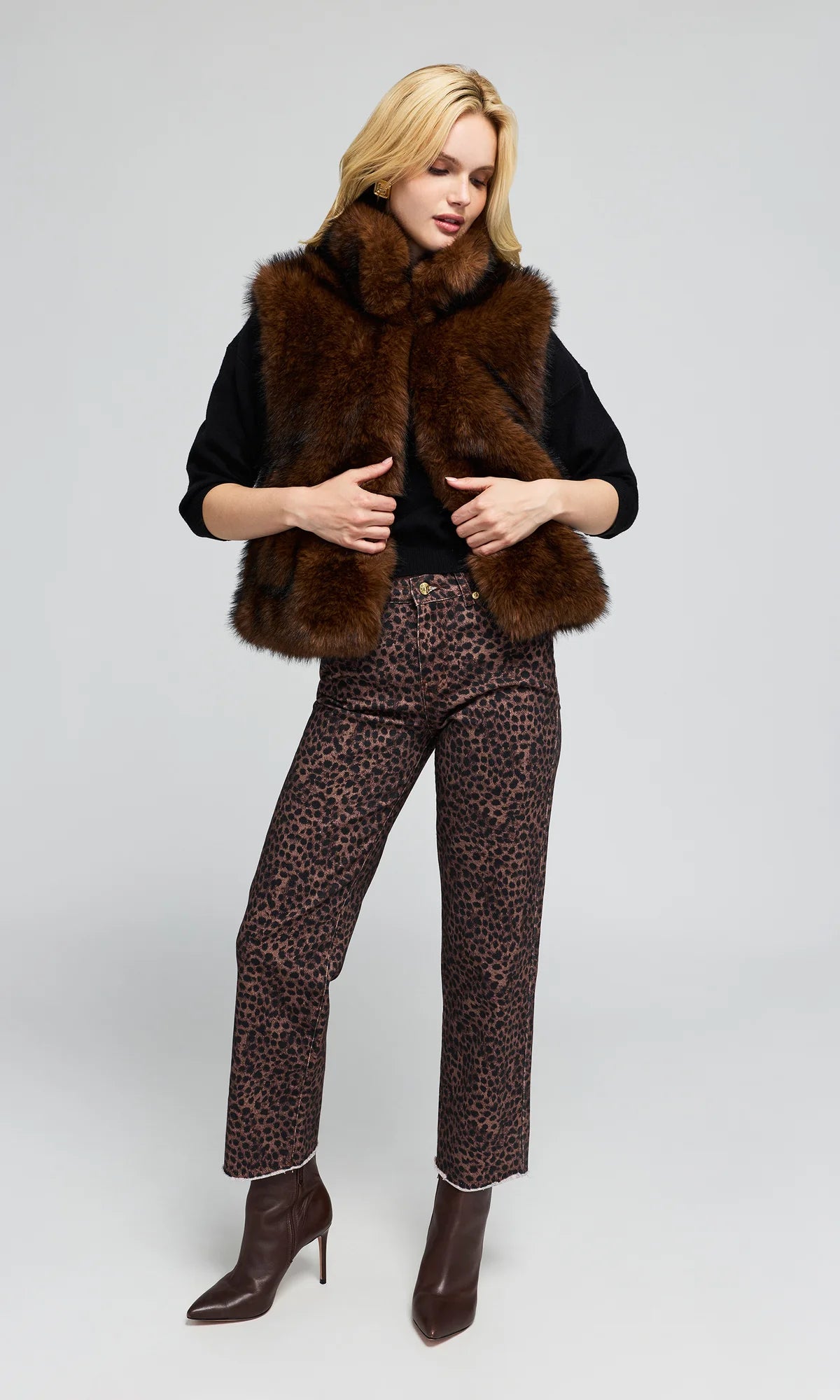 Liona Faux Fur Vest