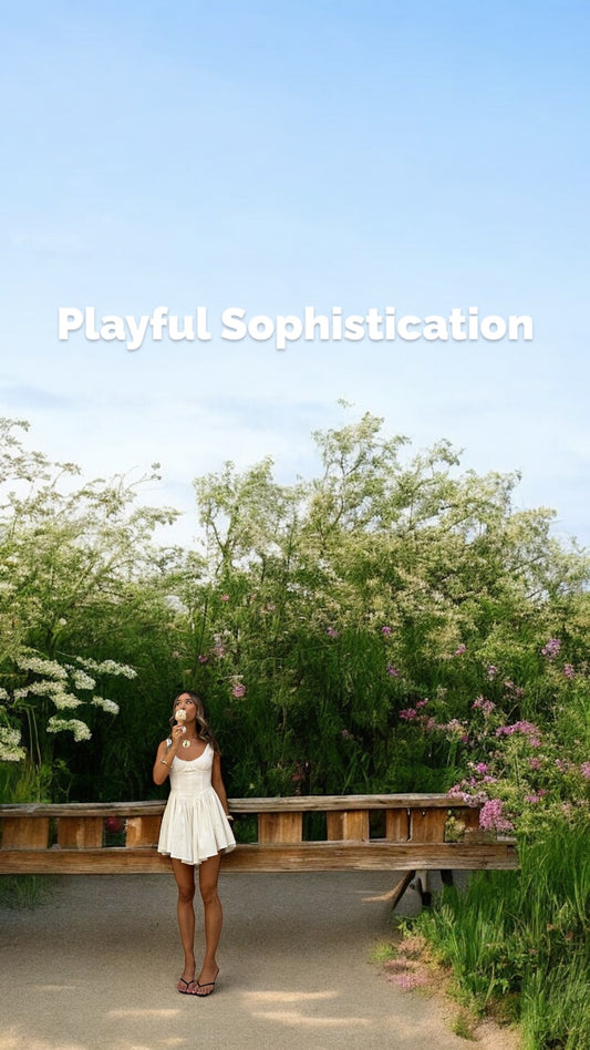 Playful Sophistication Dress