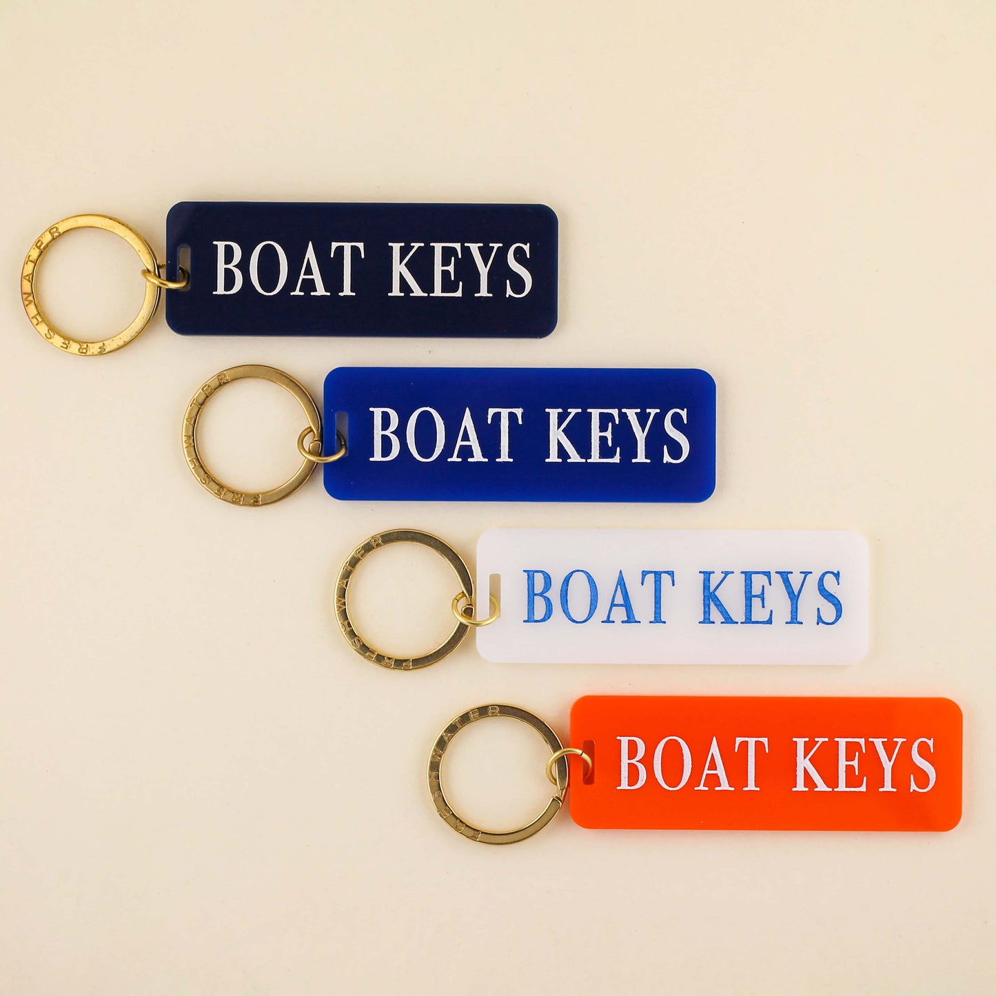 Freshwater Curated Goods - Boat Keys Keychain