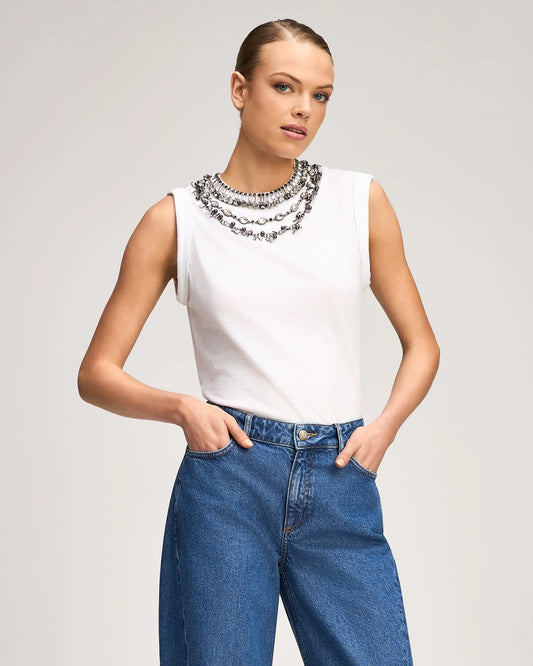 Chunky Layered Necklace Bella Tee