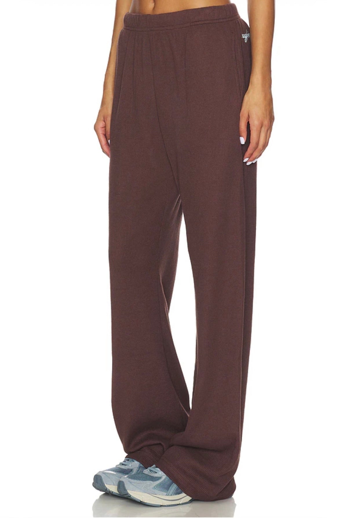 Empathy Always Waffle Wide Leg Sweatpants The Mayfair Group brand:The Mayfair Group