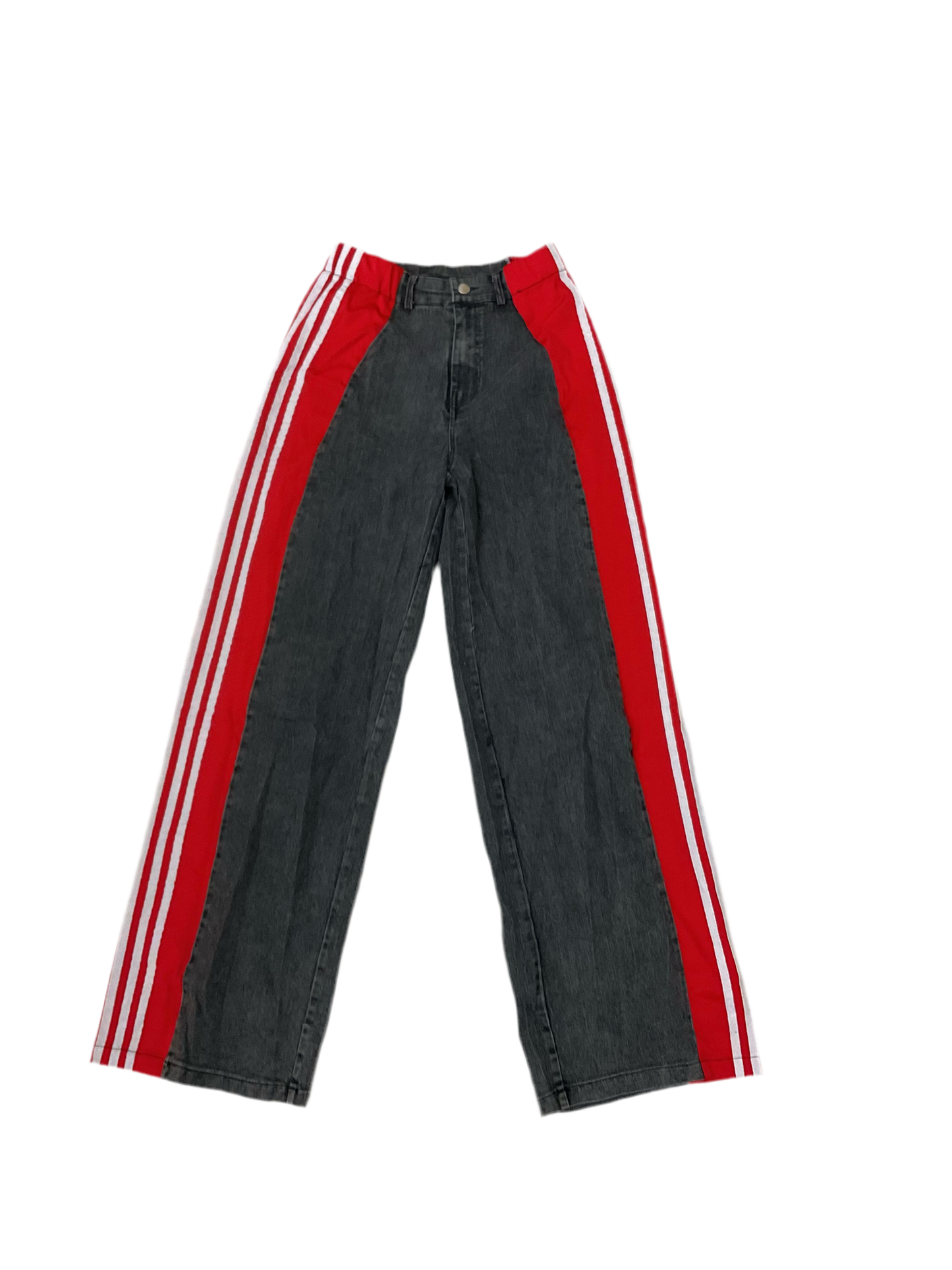 The F1 Straight Leg High Waisted “Sweatpant" Jeans