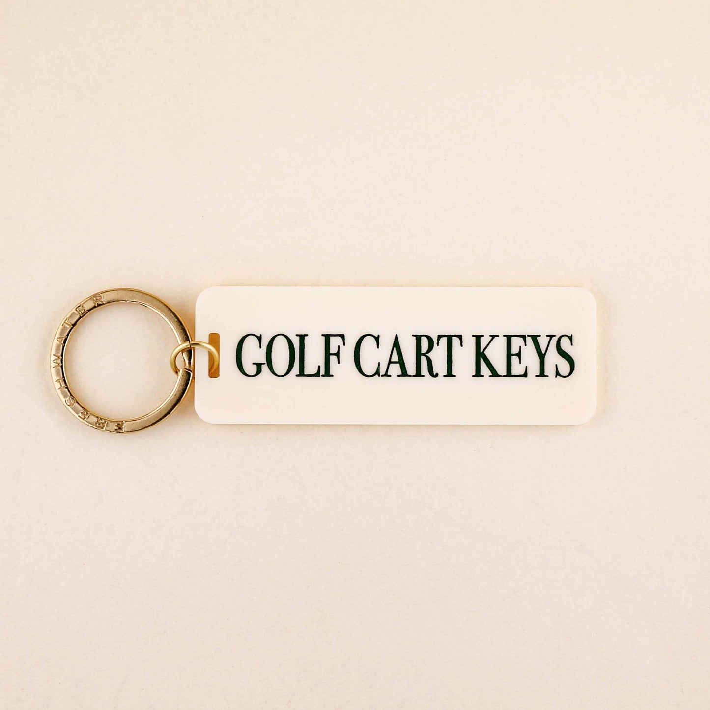 Freshwater Curated Goods - Golf Cart Keys Keychain