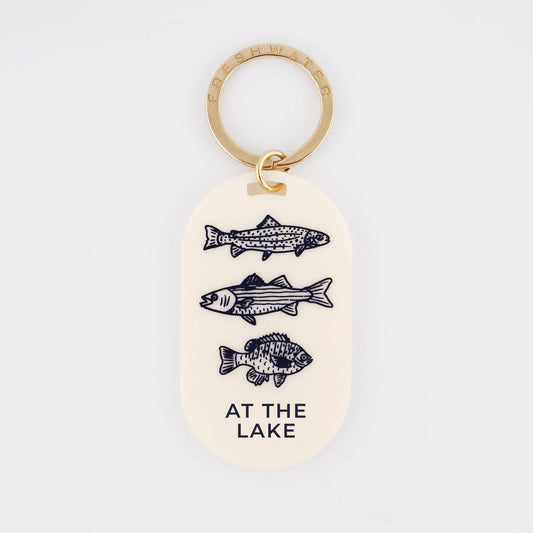 Freshwater Curated Goods - Custom Lake Fish Pill Keychain