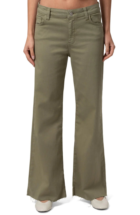 Paloma Mid Rise Green Jean - Mavi