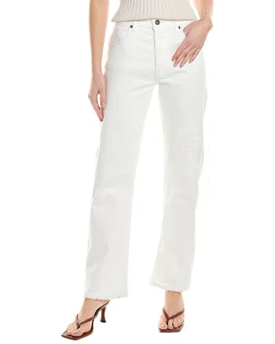 Guy’s Fit Off-White Denim Jeans - BORO