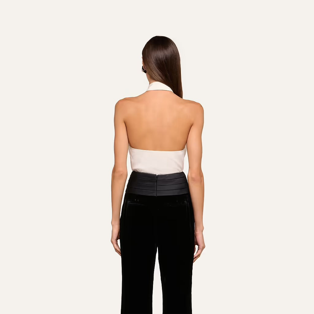 Wren Necktie Halter Top