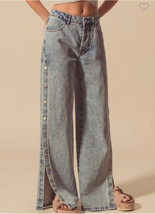 Snap Button Denim - So Me