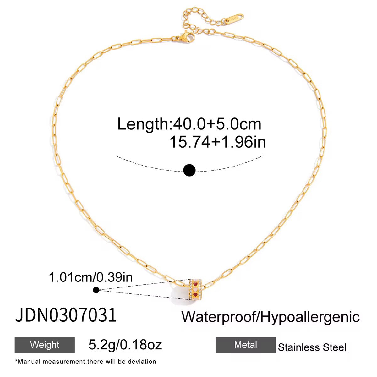 Everyday Lucky Barrel Necklace