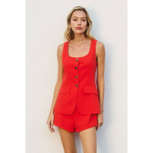 Razorback Red Romper