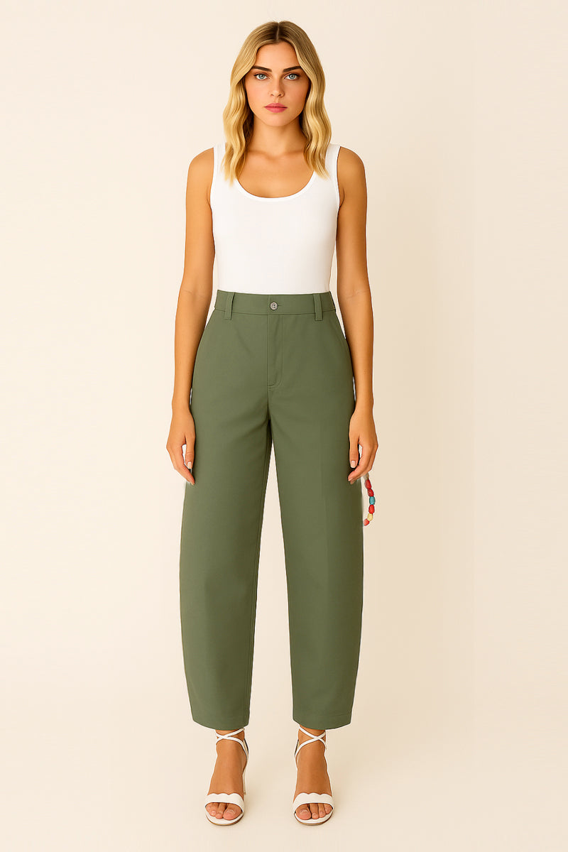 PANTALON CARGO CHAINE PERLES
