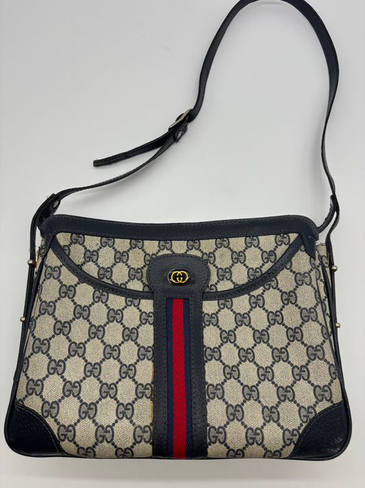 Vintage Gucci GG Supreme Canvas Handbag