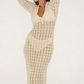 Ventura Crochet Maxi Dress
