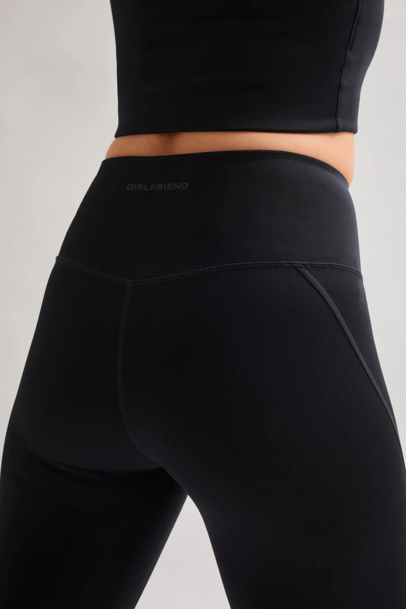 Girlfriend Collective                           Black Compressive High Rise Legging