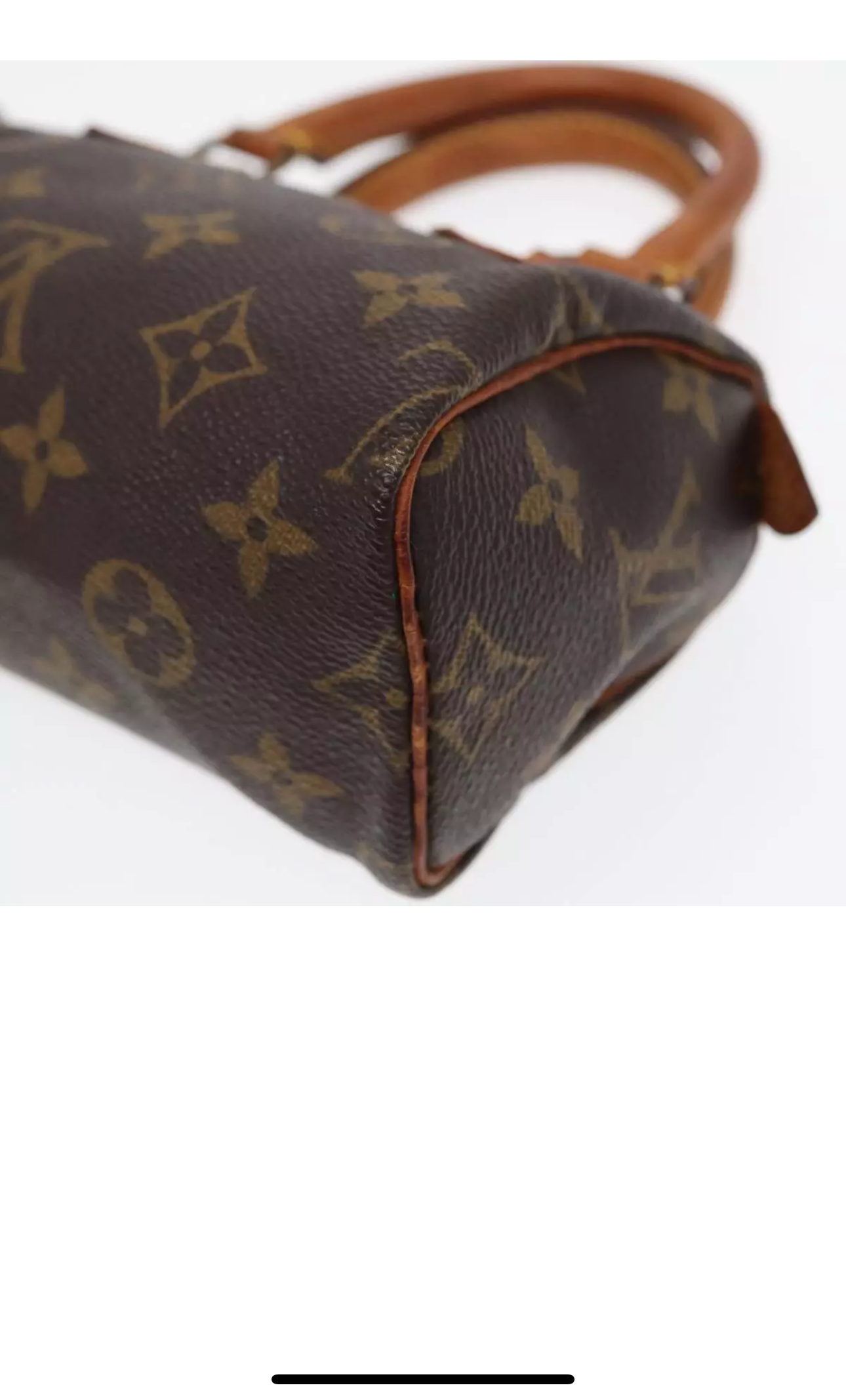 Louis Vuitton                                        LV Monogram Mini Speedy HL Vintage