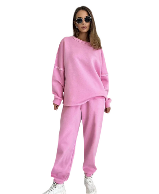 Pink Cloud Jogger Set