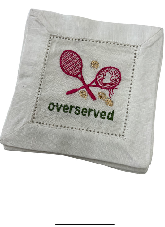 Overserved napkins