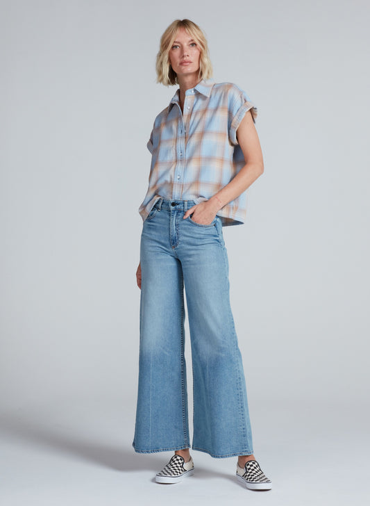BLUE PLAID