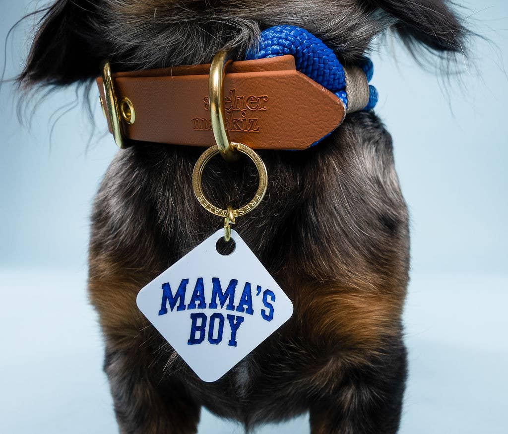 Freshwater Curated Goods - Mama's Boy Pet Tag