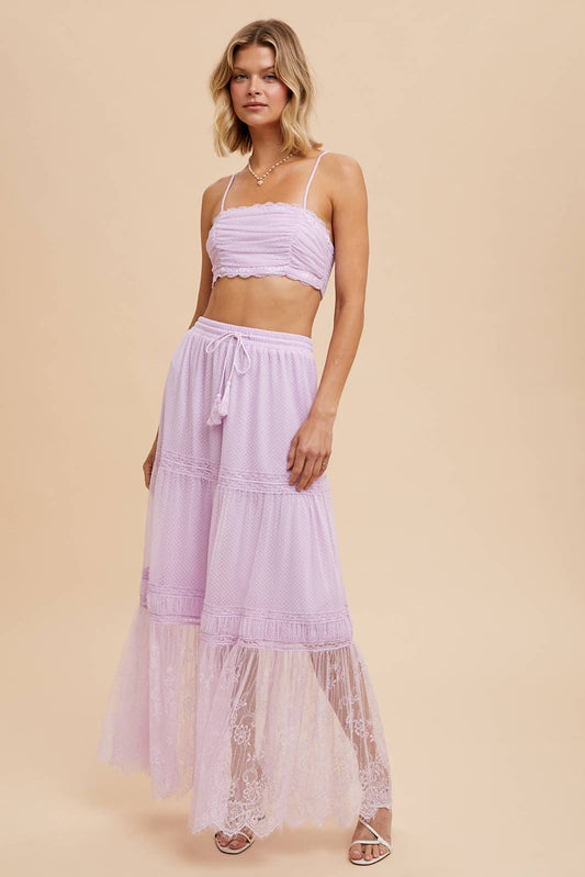 In Loom - SKIRT AND CROP TUBE SET