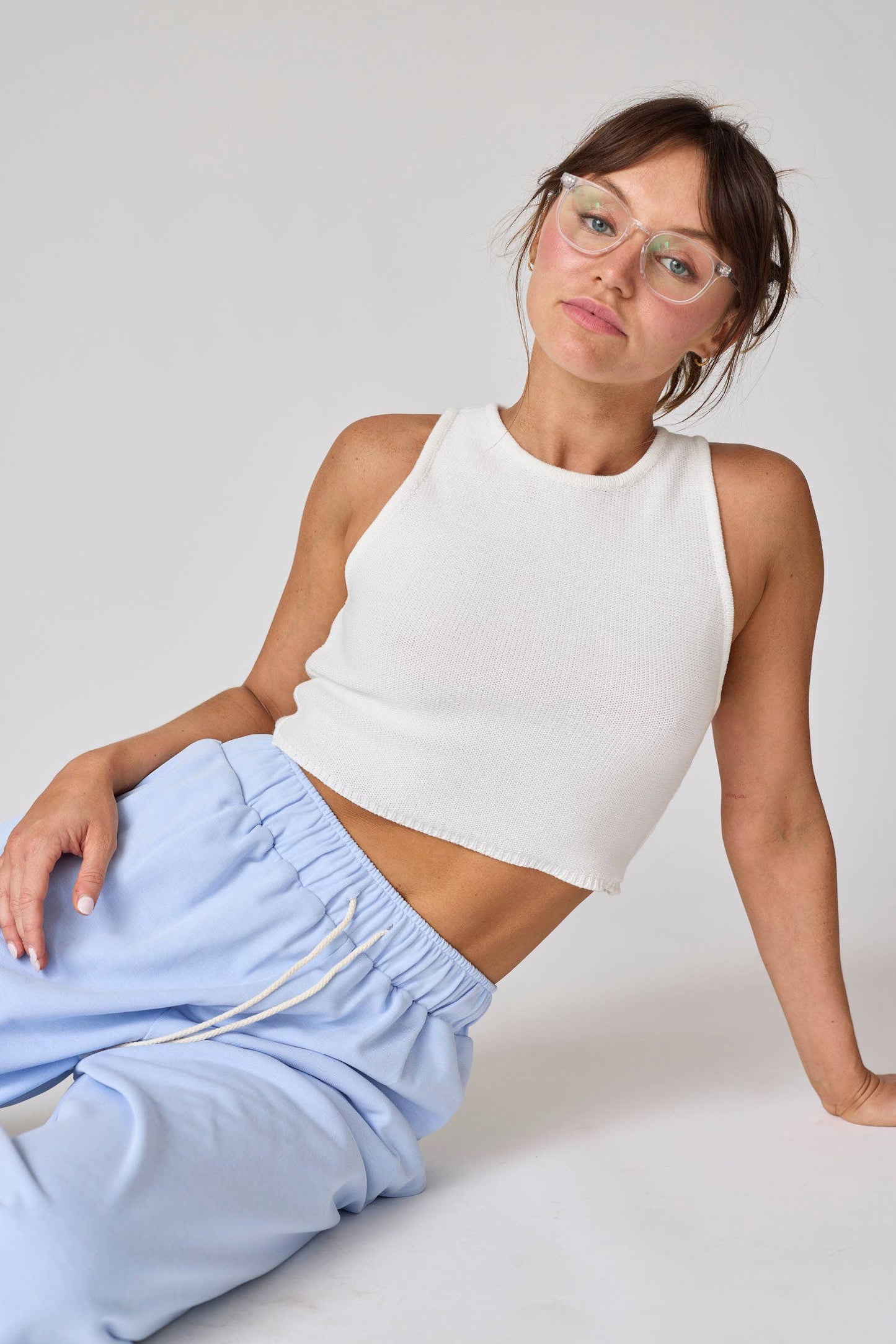 Cora Wide- Leg Sweat Pants