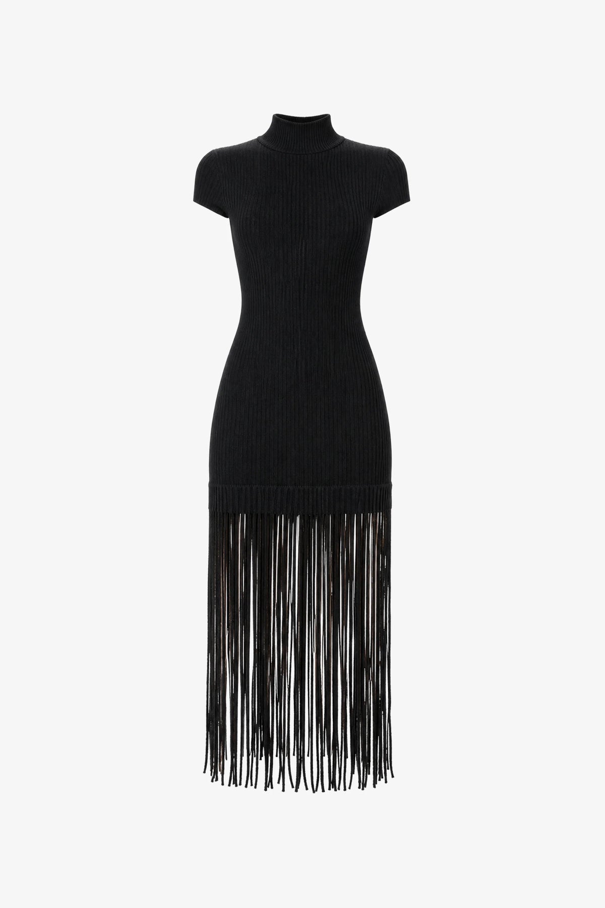 Jada Mock Neck Cap Sleeve Mini Dress