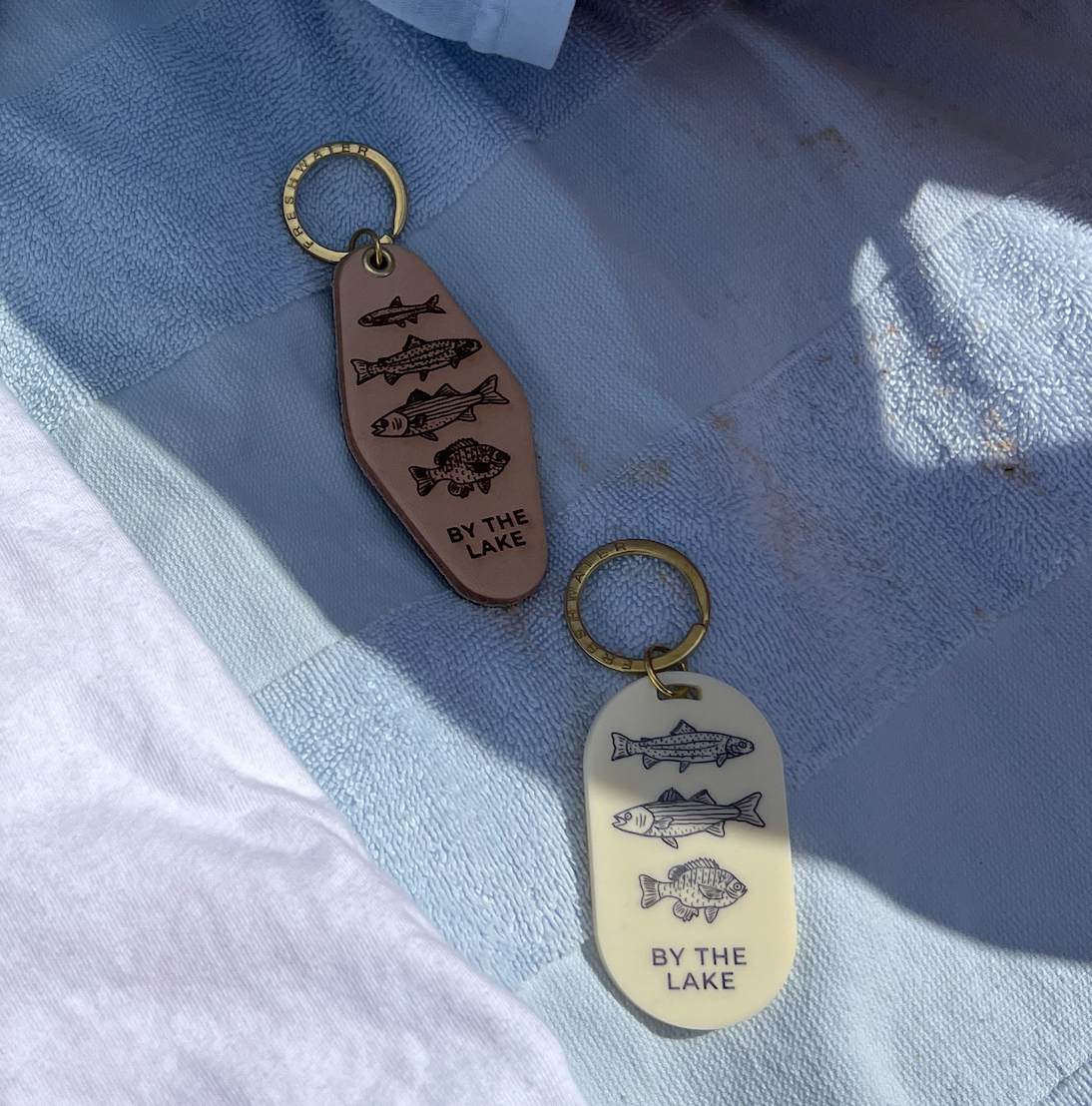 Freshwater Curated Goods - Custom Lake Fish Pill Keychain