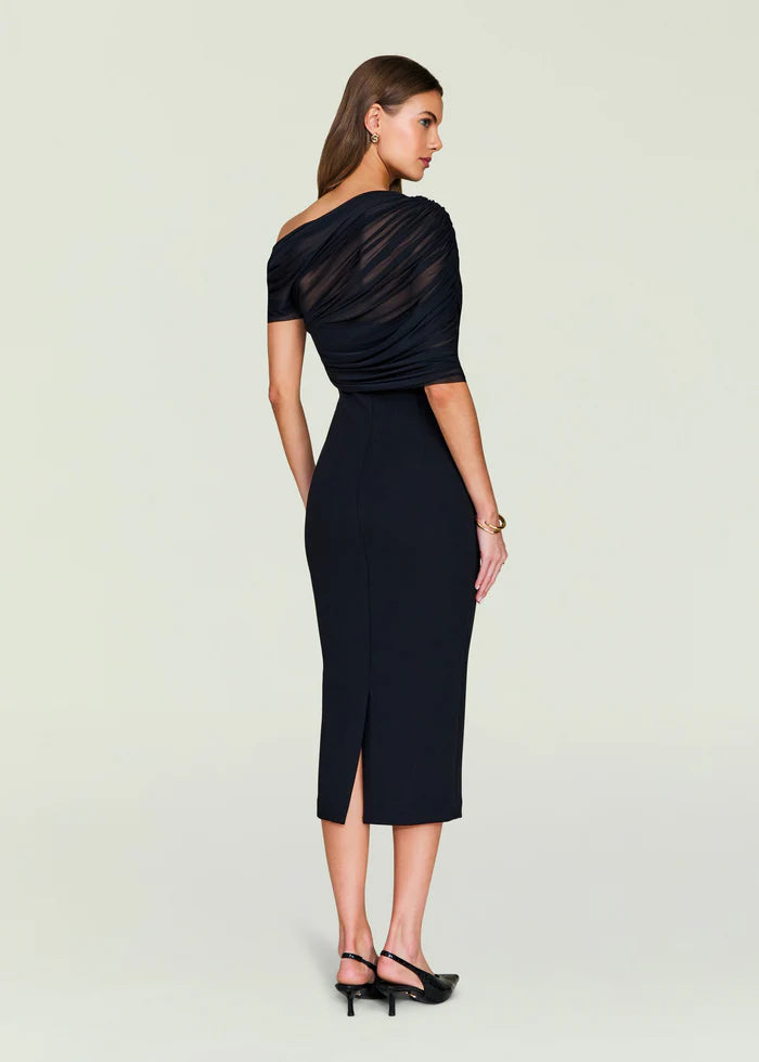 Selma Midi Crepe Dress SEROYA