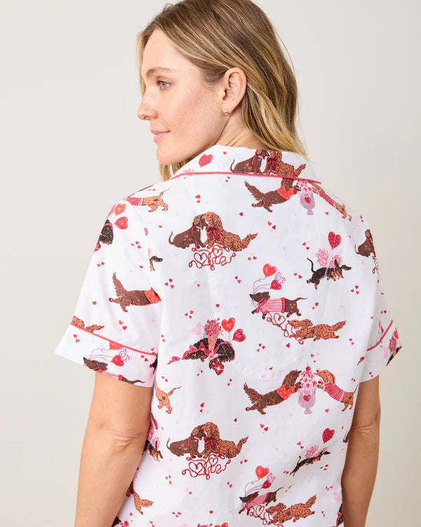 Dachshund Date - Short Sleep Set - Print Fresh