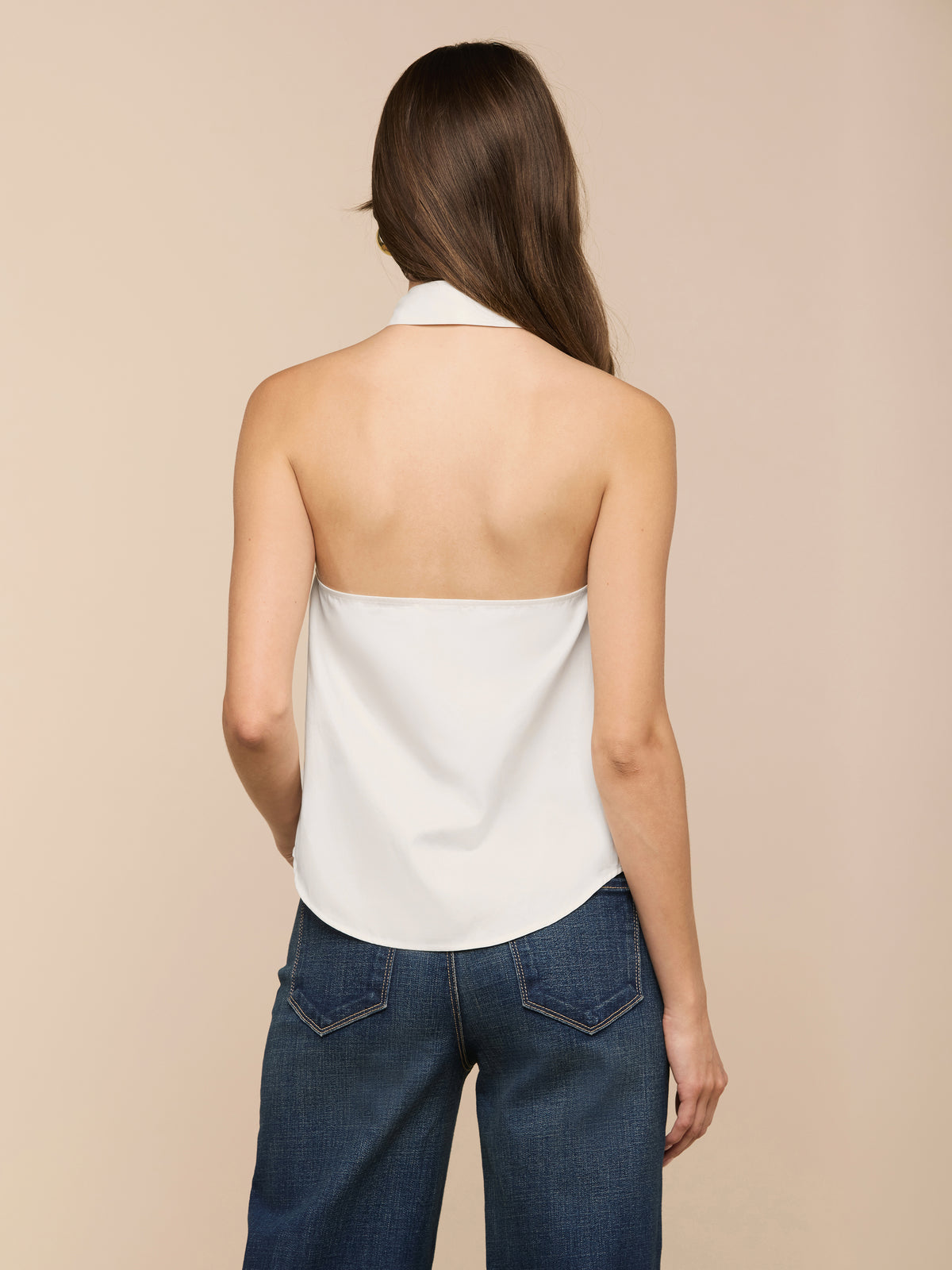 WREN NECKTIE HALTER TOP