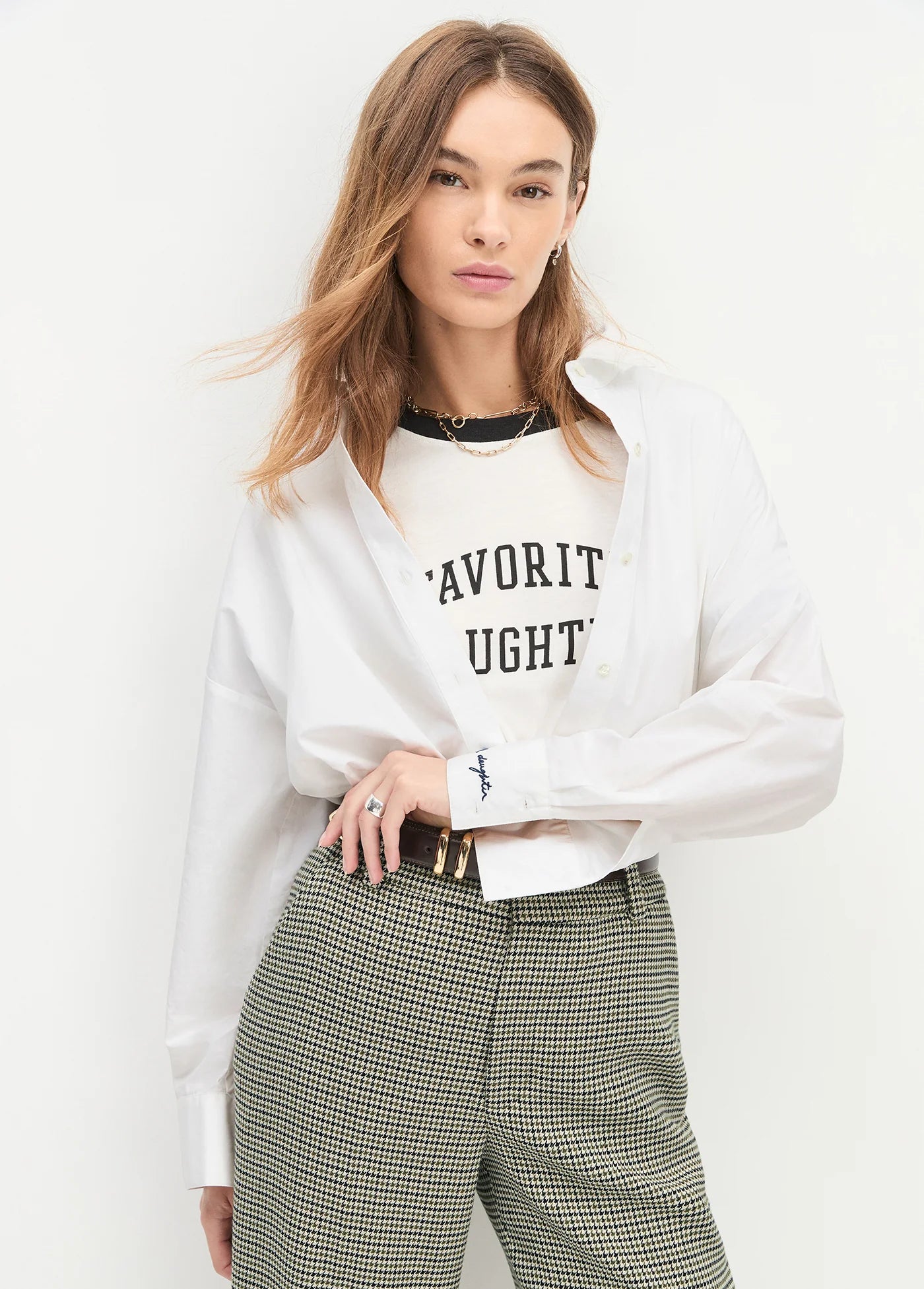 The Collegiate Ringer Tee - Favorite Daughter