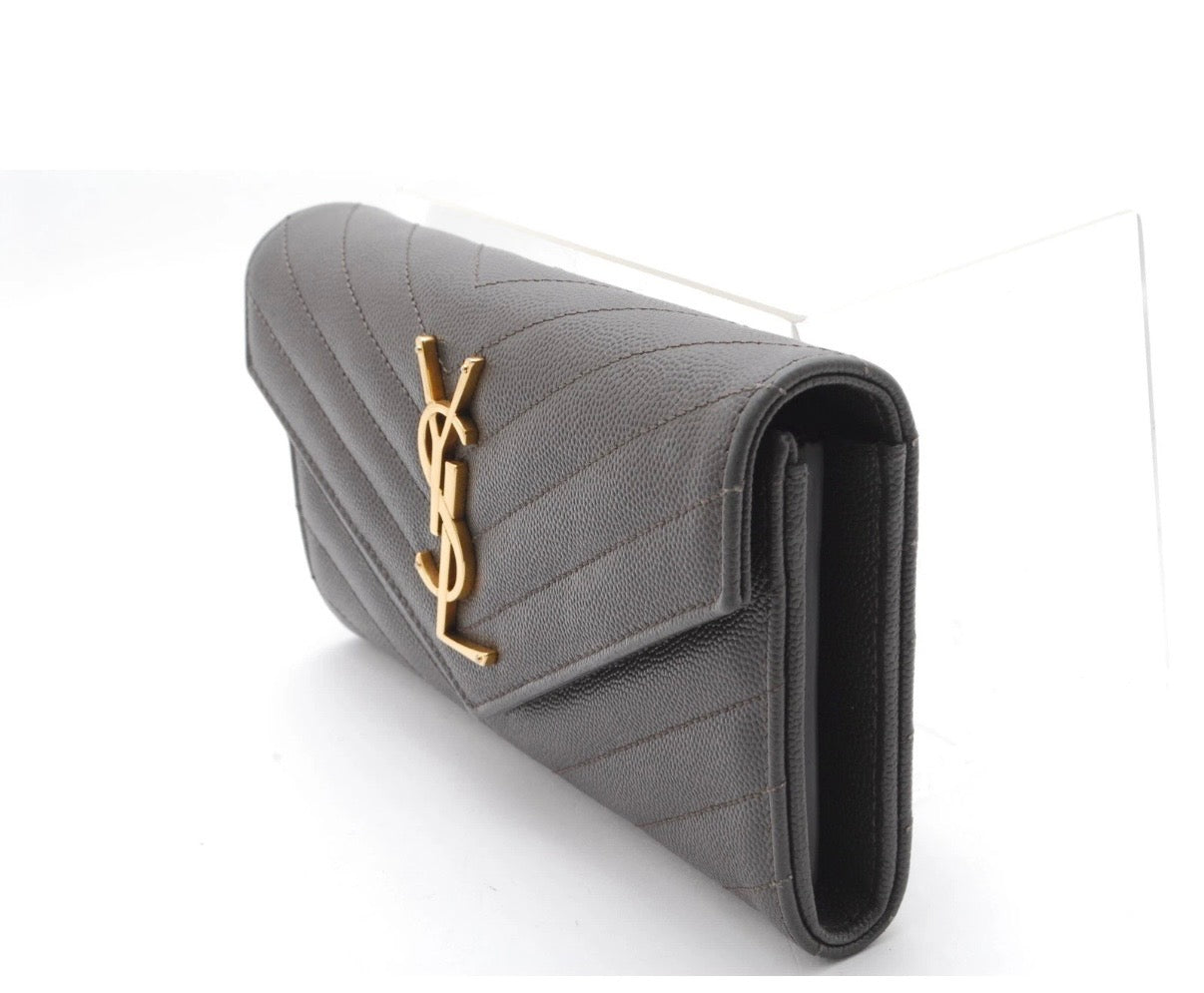 Saint Laurent Monogram Envelope Wallet