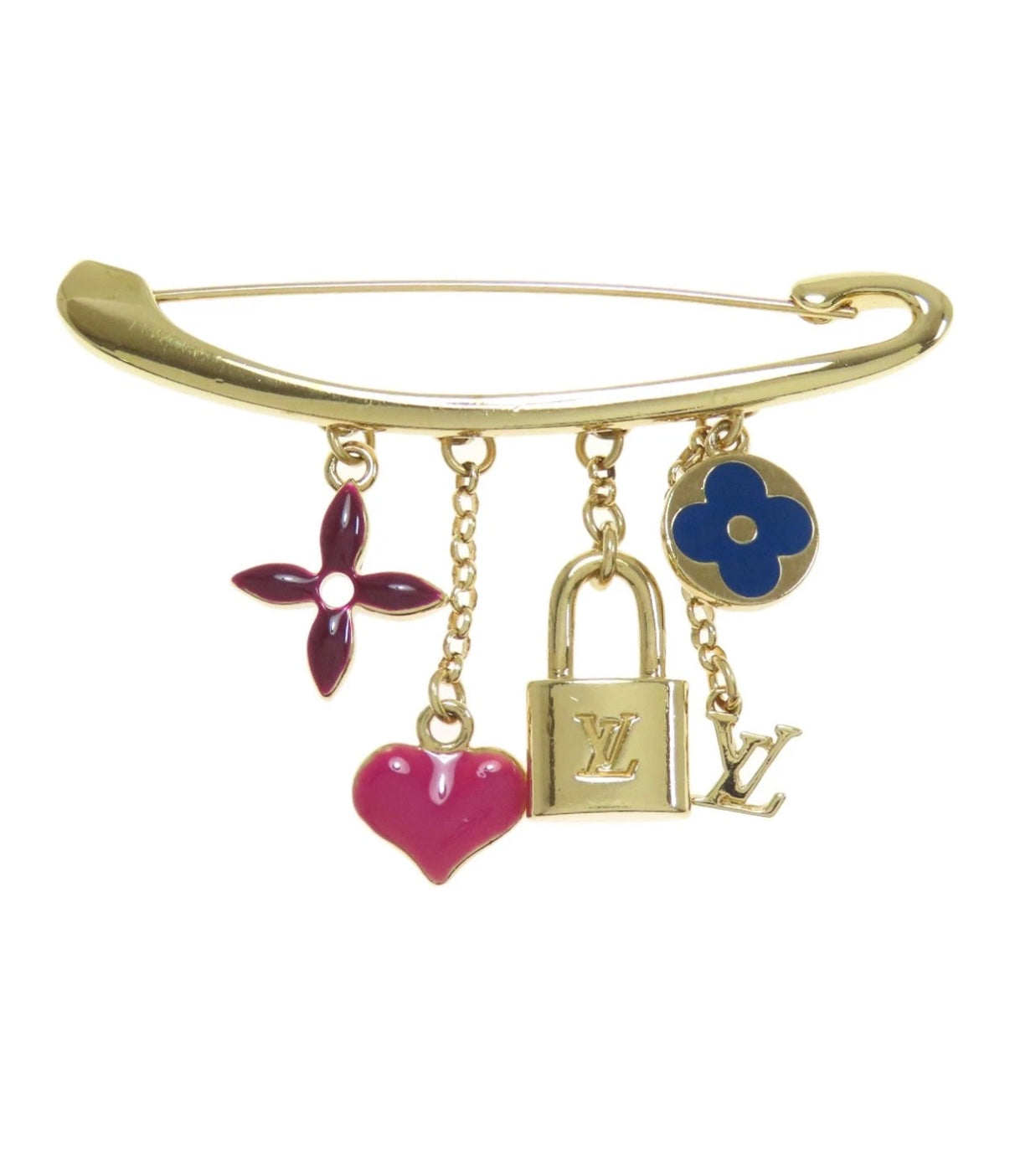 Louis Vuitton M64906 “Evangile Nuris” Charm Brooch