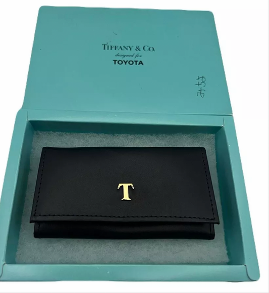 Tiffany & Co. Key Wallet Key case 4 Hooks black with box
