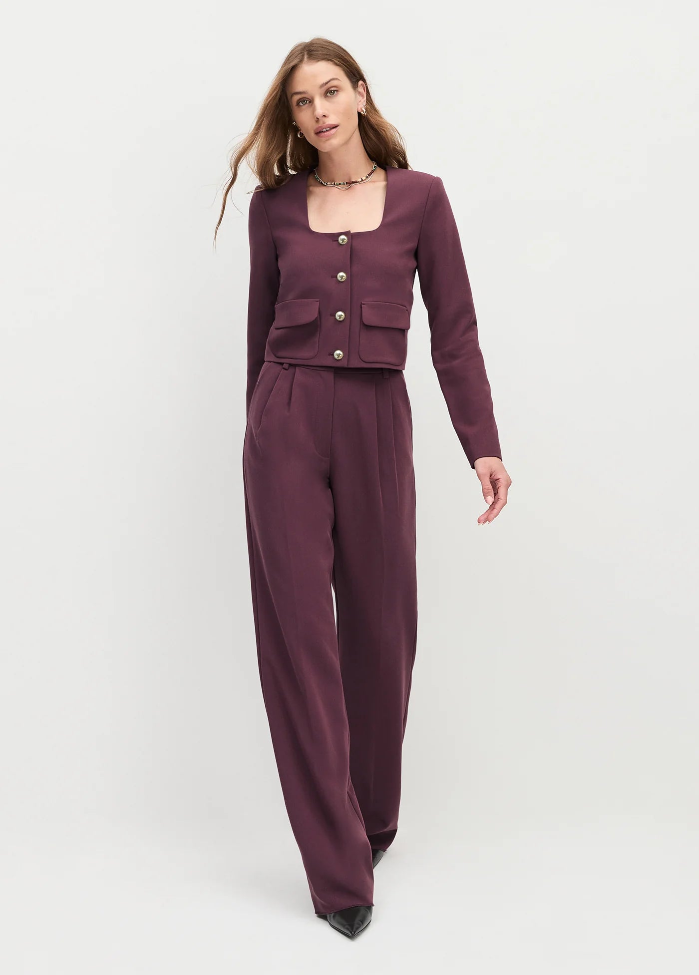 THE LAURA CROP JACKET Favorite Daughter