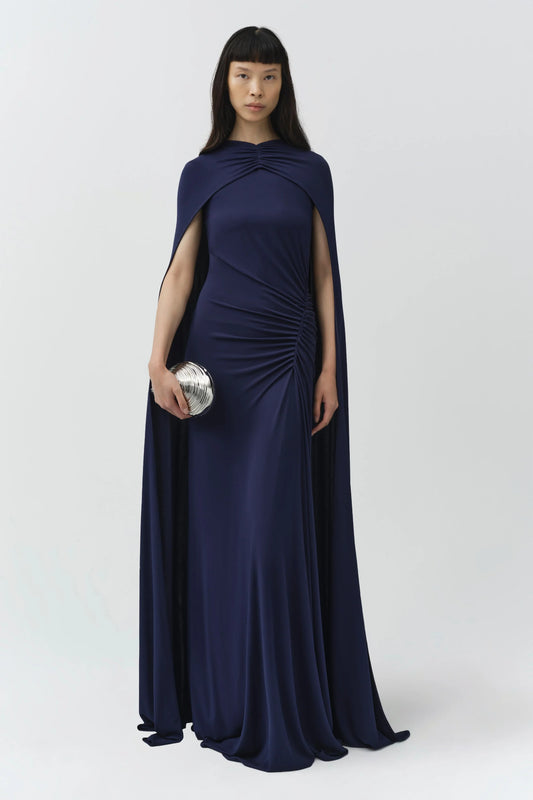 DEMI CAPE GOWN SIMKHAI