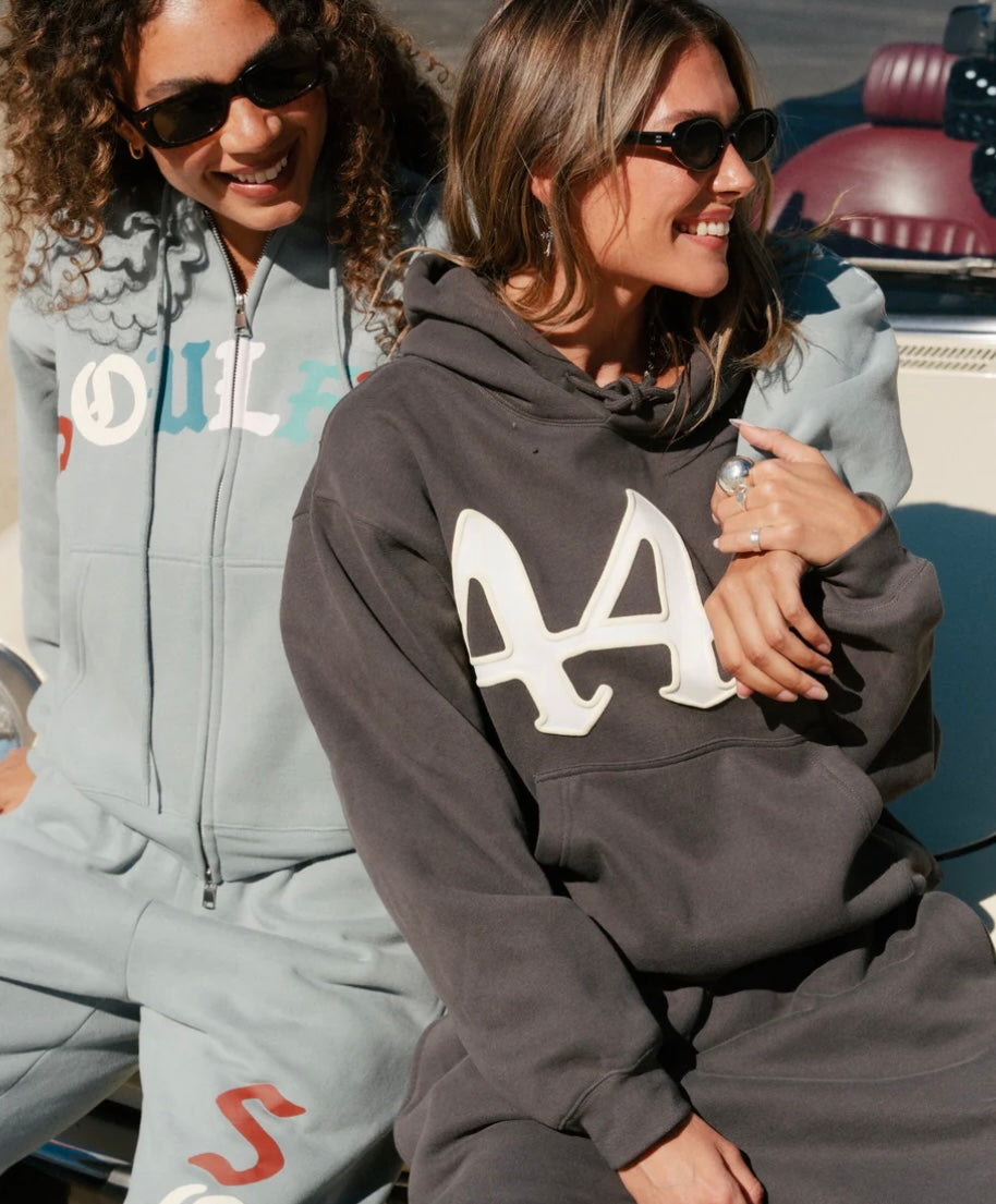 Divinely Protected Sweatpants Charcoal The Mayfair Group