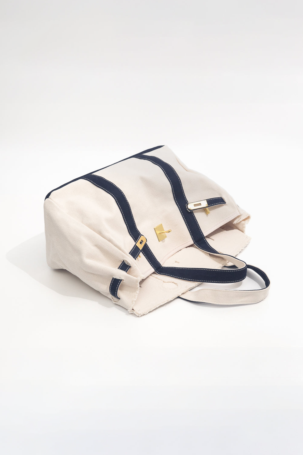 Familywear - Handmade Premium Cotton Canvas Boatkin Boat Bag (Preorder) - Denim