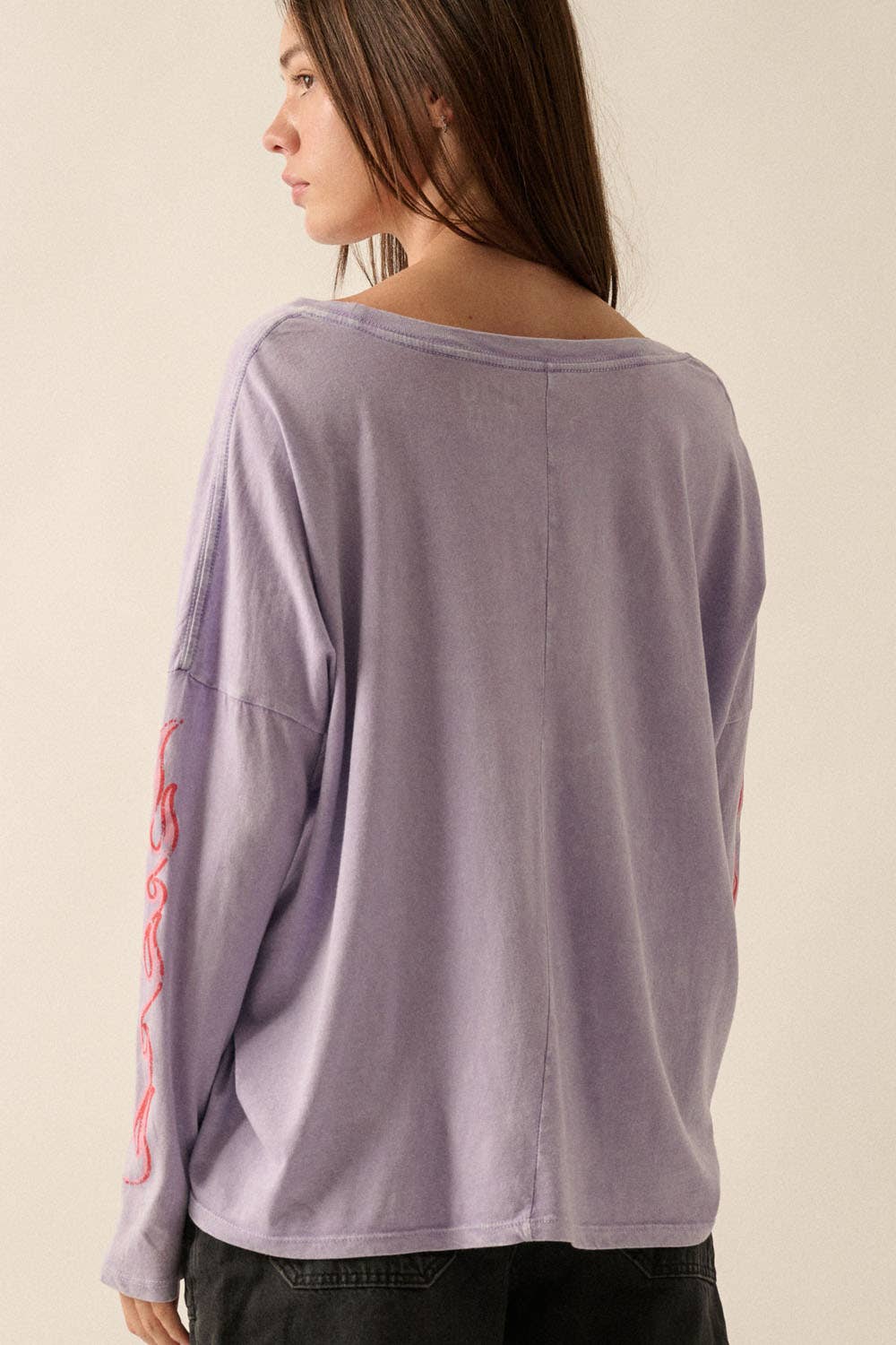 Vintage Canvas - But She's Hot Flames Mineral Wash Graphic Tee