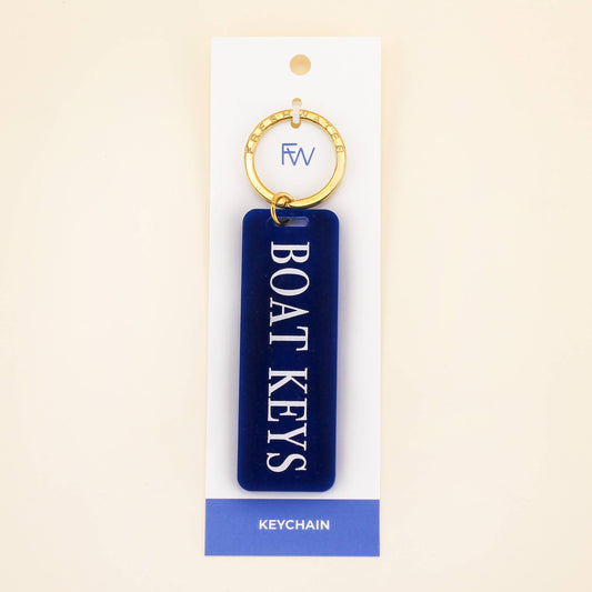Freshwater Curated Goods - Boat Keys Keychain
