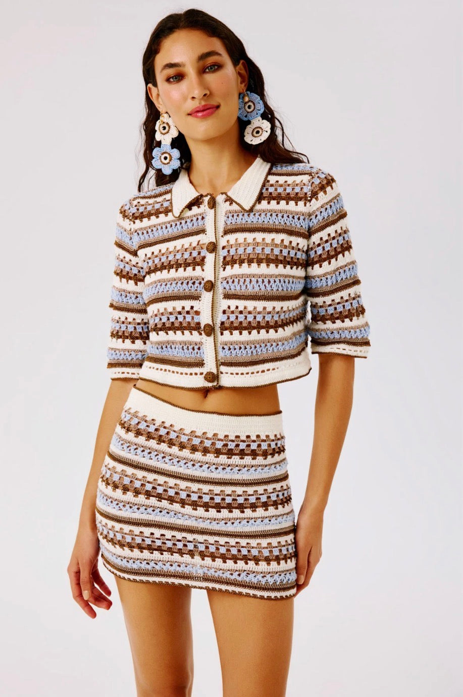 Celia Hand Crocheted Cardigan