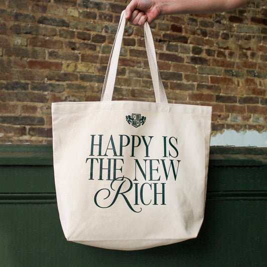 Freshwater Curated Goods - Happy is the New Rich Tote