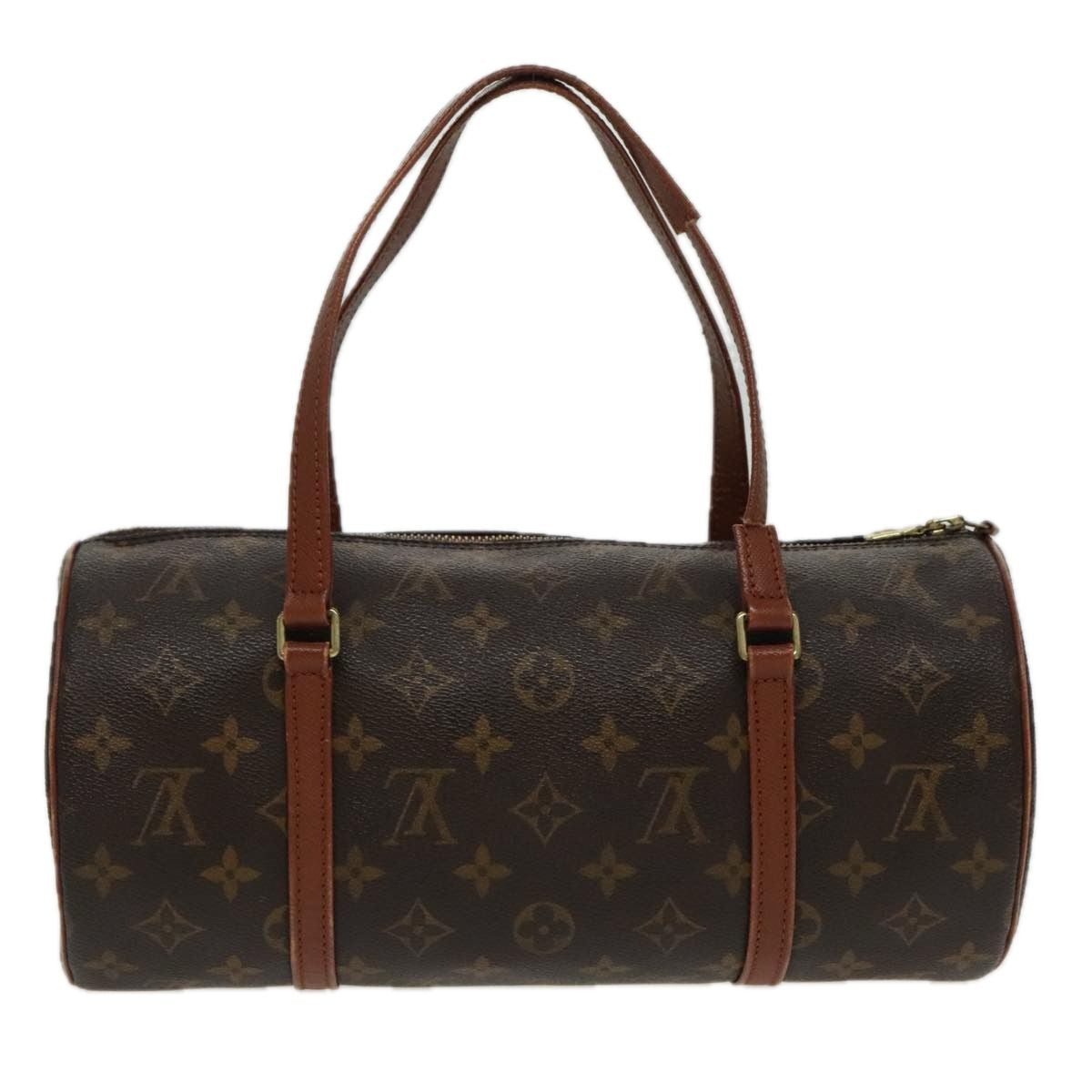 Louis Vuitton Monogram Papillon 30 Hand Bag M 51385 Lv Auth