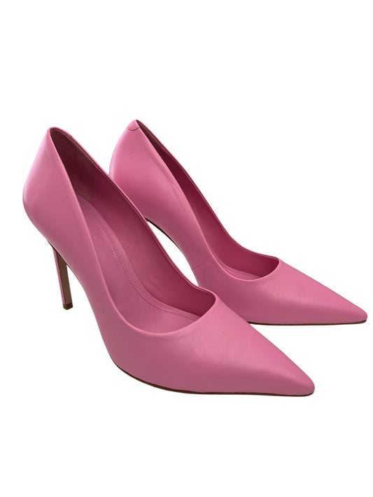 Baby Pink Stiletto Heels - Schutz