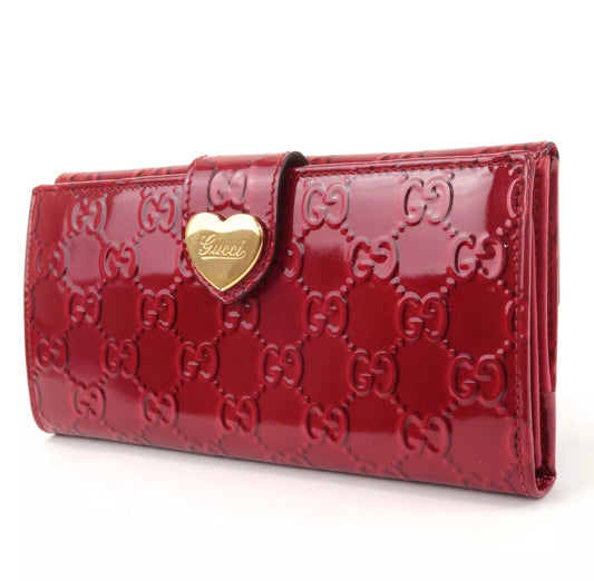 Gucci- Patent leather wallet