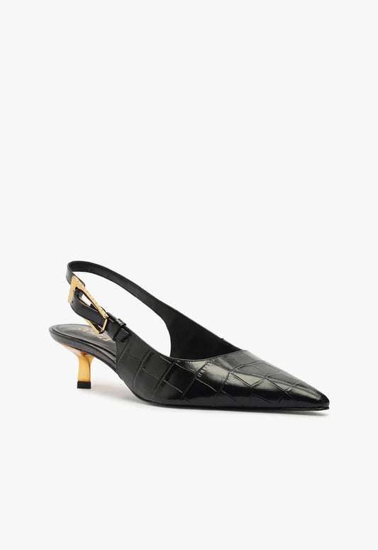 Ciara Mid Pump Black - Schutz